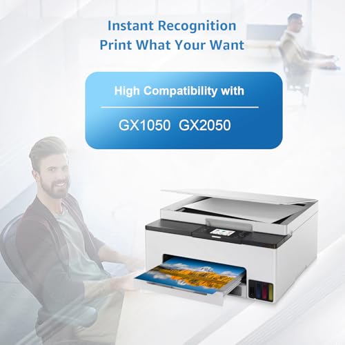 Encre GI55 anti-bavure pour corriger les défauts d'impression sur Maxify GX1050 - 3