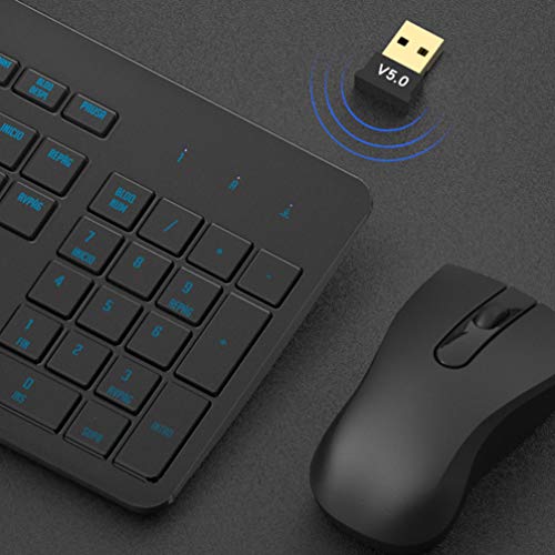 VILLCASE Adaptador USB Bluetooth 5. 0 Dongle Wireless Dongle Desktop Receptor Transmissor Bluetooth