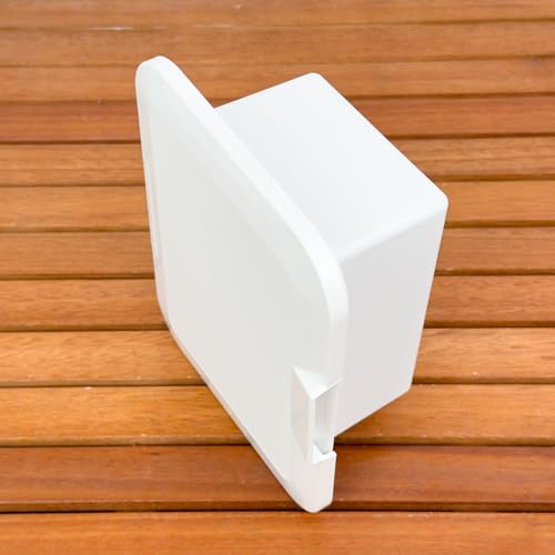 GATE14® Nischendusche für Boot mit Tür aus ABS, Weiß