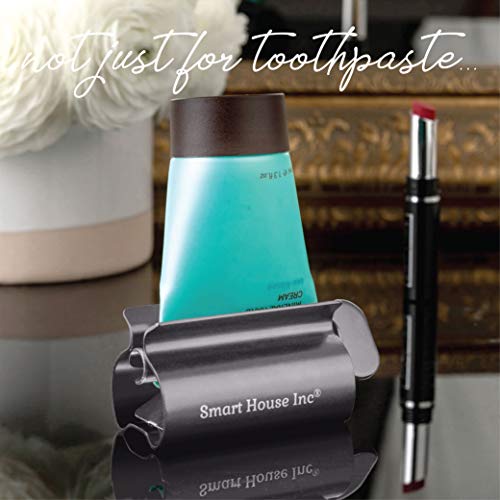 Image of Toothpaste Squeezer Tube Roller Stainless Steel Tube Squeezer Rollers, Saves Toothpaste, Creams, Puts an end to Waste (Gray)