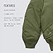 Alpha Industries Boys' MA-1 Flight Jacket - 3T, Sage