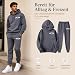 Jogginganzug Herren Einfarbig Zweiteiler Set Trainingsanzug Sportanzug Kordelzug​ Freizeitanzug mit Sweatshirt und Jogginghose Baumwolle Langarm Tracksuit Casual Outfit