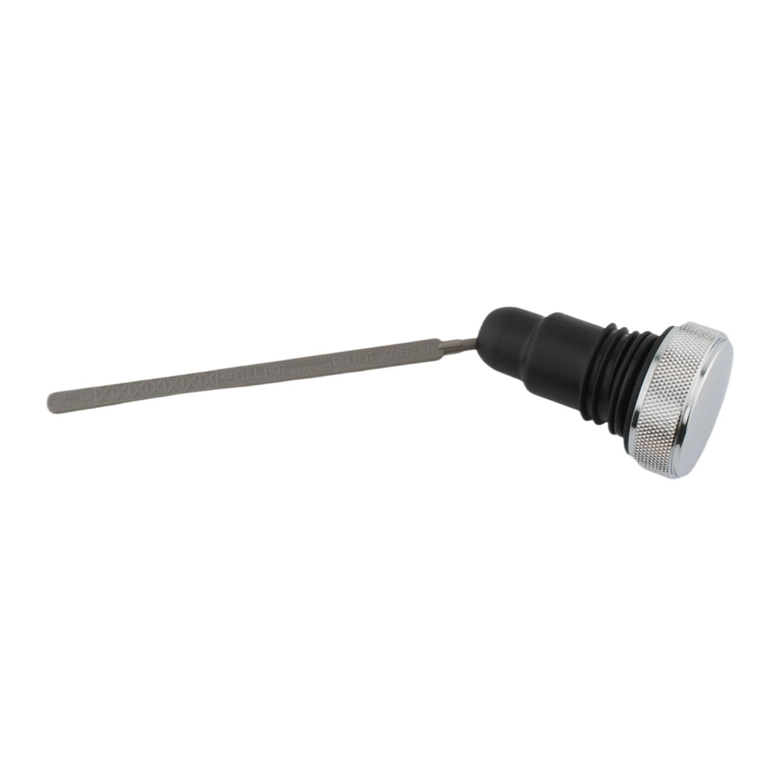Sensore Coppa Olio Motore, Asta di precisione Livello Olio in Lega di Alluminio, indicatore Livello Olio Compatibile con Harley FXD (Bianco)
