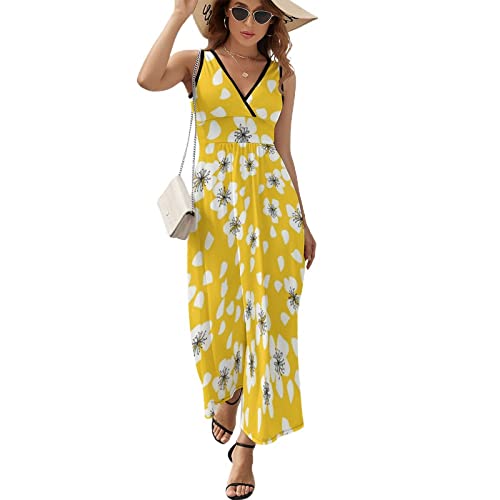 Robe évasée à fleurs fini les complexes avec sa coupe fluide