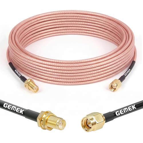 Cable SMA macho a hembra RG316 coaxial de 20 pies para router 4G y receptores