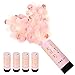 Produktbild yeestone Stück Konfettikanonen, biologisch abbaubare Konfetti-Poppers, yeestone Party-Papierkanonen-Shooter für Hochzeit, Geburtstag, Weihnachten, Babyparty, Partyzubehör, 100 POP rosa