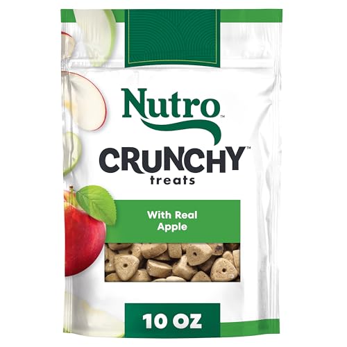 Image of Nutro Crunchy Dog Treats with Real Apple, 10 oz