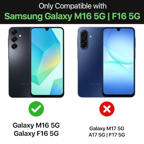 Image of WOW IMAGINE Ultimate Silicone Back Cover Case for Samsung Galaxy M16 5G | Galaxy F16 5G | Heat Dissipation Thin Soft TPU | 360 Camera Protection | Breathable Cooling Holes - Pitch Black