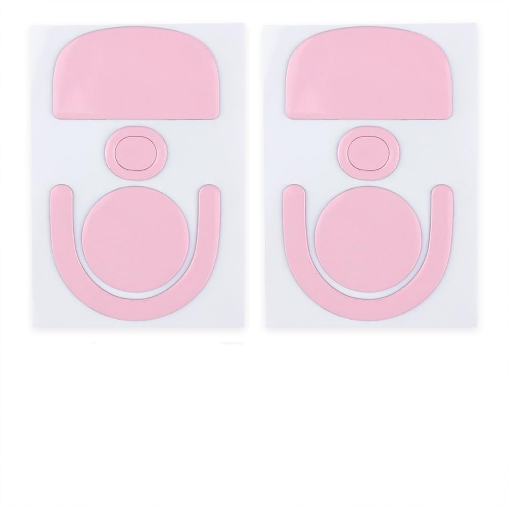 Juegos de mouseskates rosa con ajuste preciso para ratón Logitech Superlight 2 6