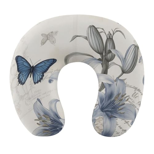 Almohada de espuma viscoelástica U-shaped 30x25 cm