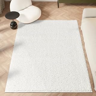 homeart Area Rug - Super Soft Shaggy Rugs For The Living Rooms, Bedrooms And Kitchen - Modern, Easy To Clean Carpet - 80x150 cm, Smoky