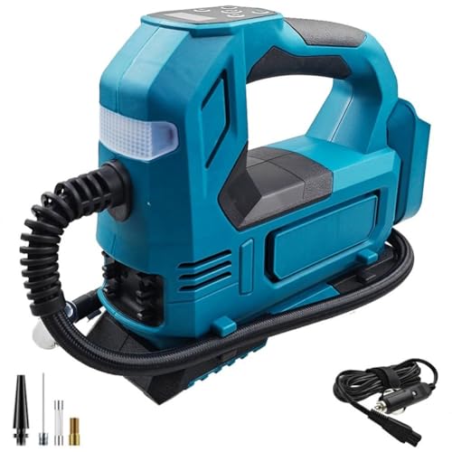 Moliuoly Compresor de aire 18-21 V 3 metros para BL1860 para BL1850 para BL1840 para BL1830 para BL1815 para DCB203 para DCB204 para bomba de aire DCB206