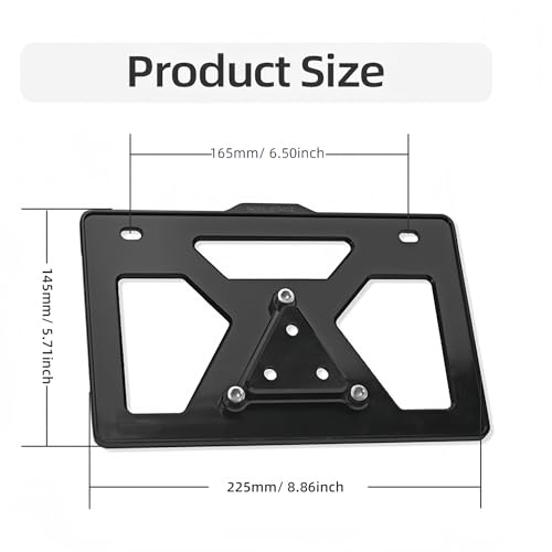 Support de cadre plaque d'immatriculation pour moto HarleyDavidson 2021-up
