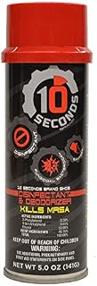 10 Seconds Shoe Disinfectant & Deodorizer 5 Ounces, 1 Bottle