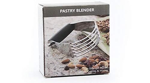 <P>Shiny Top Quality Pastry Blender – Heavy Duty Dough/Pastry Blender With 5 Sturdy Blades And Ergonomic Grip, Food Grade Stainless Steel And Dish Washer Safe. (Large Size)</P> #TOP5
