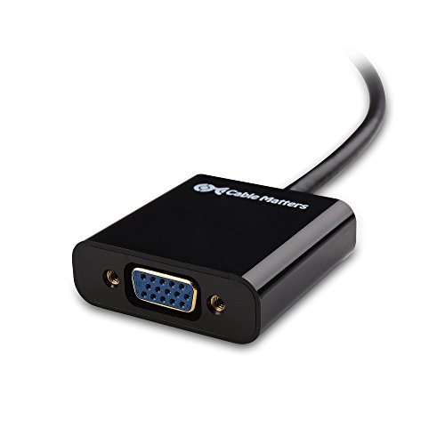 Cable Matters Active Dvi To Vga Adapter (Dvi-D To Vga/Dvi D To Vga) - 10 Inches #TOP3