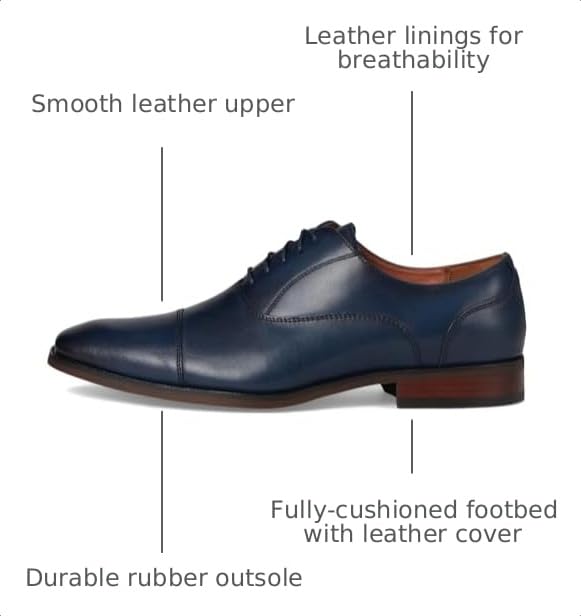 Image of Florsheim Sorrento Lux Cap Toe Bal Oxford Men's Oxford