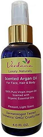 Verdana Scented Organic Argan Oil, 4 oz by Organic Verdana