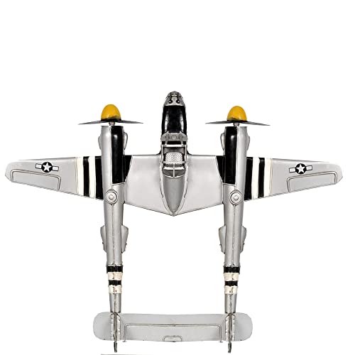 Old Modern Handicrafts twin-engine fighter plane model image