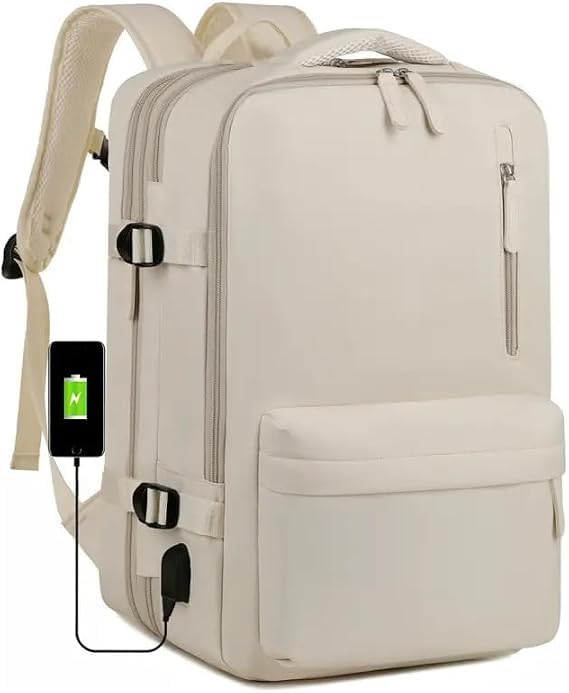 Mochila de Viagem Expansível 40L com Compartimento para Notebook