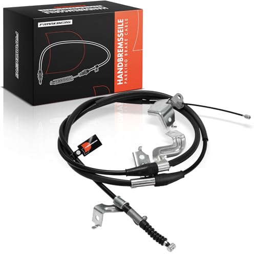 Frankberg Handbremsseile Hinten Links Kompatibel mit NP300 Navara D40 2.5L 3.0L 2007-2024 NP300 Navara Pritsche/Fahrgestell D40 2.5L 3.0L 2008-2015 Replace# 365313X30A
