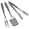 Char Broil 140 767 Comfort Grip 3 Teiliges Grillbesteck Edelstahl