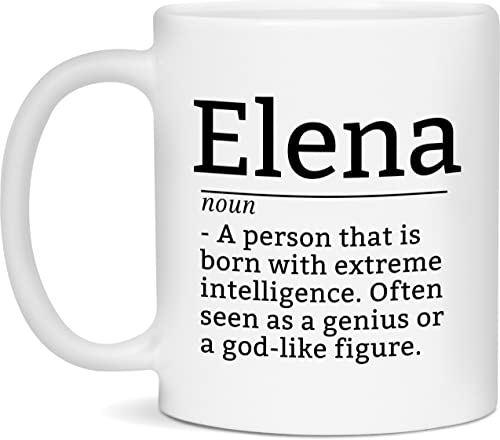 Elena Definition Mug, Elena Coffee Mug, Gift For Elena, 11oz Cup