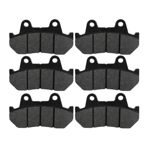 Plaquettes de frein moto GL1200 Goldwing 1984-1987 à friction stable et haute densité