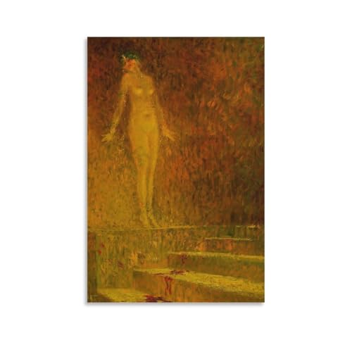 Peinture sur toile Louis Icart Salomé C pour décoration murale moderne 50 x 75 cm