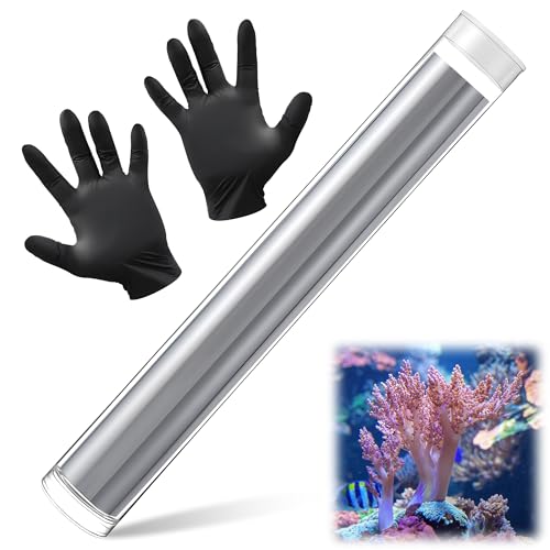 Avenuebool 4 Ounce Epoxy Putty with Gloves, Marine Reef Live Rock Coral Putty, Fish Safe Aquarium...