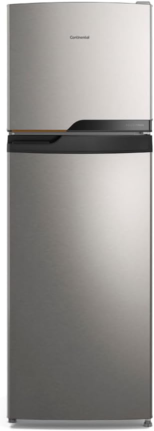 Geladeira Continental Frost Free Duplex Prata 380 Litros