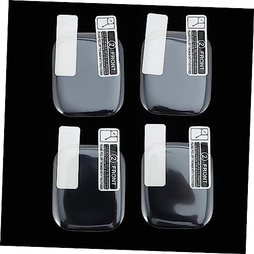 Veemoon 4piezas Películas Protectoras De Pantalla Para Smartwatch Compatible Con Series Film Pet Transparente Alta Definición y Resistente Arañazos Fácil Instalación Sin Burbujas