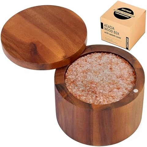 Demigo Acacia Salt Cellar Cover