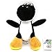 Super Mario Series 4"Negro Yoshi relleno peluche de felpa dinosaurio juguete negro decorativo colgante