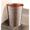 Monarch Abode Wastebasket Monarch Abode Metal Wastebasket - Decorative Trash Can For Home Office Bathroom Decorative Trash Can For Bathroom - View #8