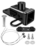 【Langlebige Konstruktion aus Kohlenstoffstahl】Hergestellt aus hochwertigem Kohlenstoffstahl mit einer doppellagigen Beschichtung, ist dieser Empfänger widerstandsfähig gegen Verschleiß und Korrosion, wodurch er ideal für harte Außenbedingungen und langfristige Haltbarkeit ist