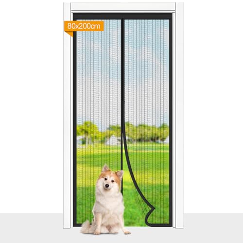 Cloudgree Magnetic Fly Screen Door 80x200 cm