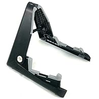 Stand for all size guitars including classic, folk, jazz, electric and bass guitars Foldable and lightweight for transportation Specially cushioned to protect your instruments Slip resistant Made from durable abs plastic