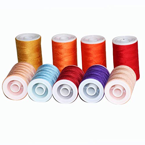 Thread For Sewing 30 Colors, 200 Yards Per Spools, Polyester Sewing Threads Kits For Sewing Machine & Hand Sewing #TOP4