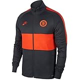 Sportbekleidung von Nike. Nike Herren CFC M Nk Dry Strk TRK JKT K Weste, anthrazit/orange/orange, L