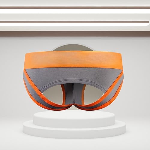 Men Underwear Briefs Bottomless Sexy Cotton Sport Backless Underpanties Brief