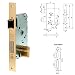 Tesa Assa Abloy, 20105PHL, Cerradura de embutir para puertas de madera, Función...