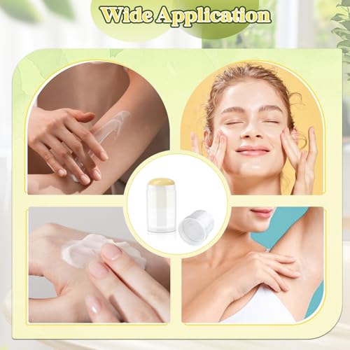 15 Pcs Clear Deodorant Containers Plastic Empty Filling Stick Tube Deodorant Bottles for DIY Cosmetic Lotion Bar Crayon - 30ml/1oz4