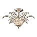Elk Lighting 11365/1 La-Flor One Light Semi-Flush, Sunset Silver