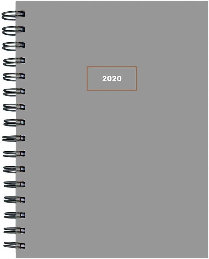 Classic Grey 2020 Weekly / Monthly Planner