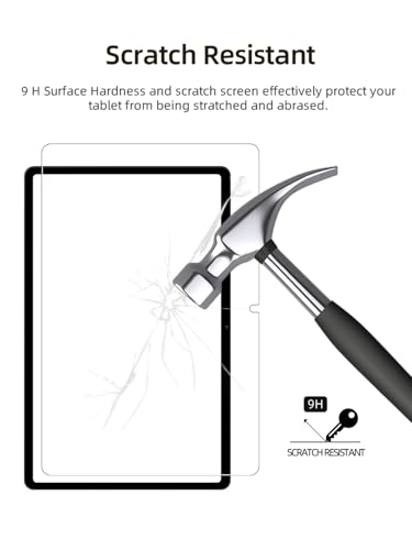 Protector de pantalla vidrio templado para POWMUS M518 11" 2 pack miniatura 7