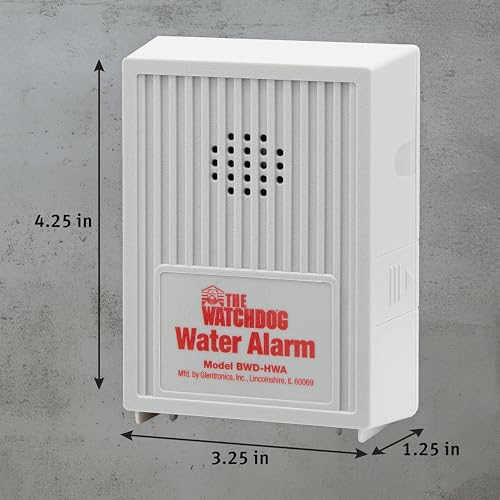 Glentronics, Inc. BWD-HWA 00895001498 Basement Watchdog High Water Alarm, Pack of 1, Multi