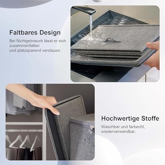 Secure Utility Box ¨C Lockable Storage Bin, Heavy Duty Organizer Tote | Plasticc Shell Construction, Tight Lid Closure, Stackable Container Design with Lock Slot for Garage Closet Tool Storage