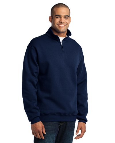 Image of Jerzees 8 oz. 50 /50 Quarter-Zip Cadet Collar Sweatshirt (995M)