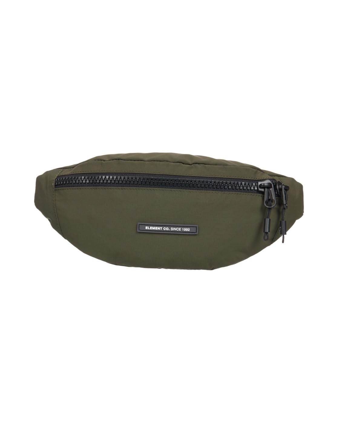 Riñonera pequeña con correa ajustable y compartimento compacto unisex verde 6
